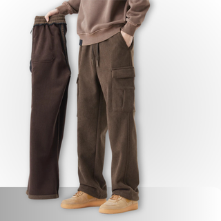 FMECB- Woolen Corduroy Cargo Pants