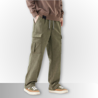 FMECB- Woolen Corduroy Cargo Pants