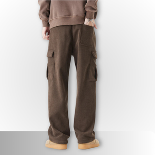 FMECB- Woolen Corduroy Cargo Pants