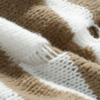 FMECB- Ripped Striped Sweater