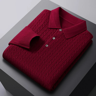 FMECB- Premium Knit Polo Sweater