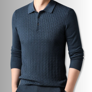 FMECB- Premium Knit Polo Sweater