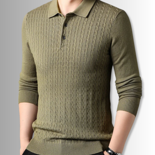 FMECB- Premium Knit Polo Sweater