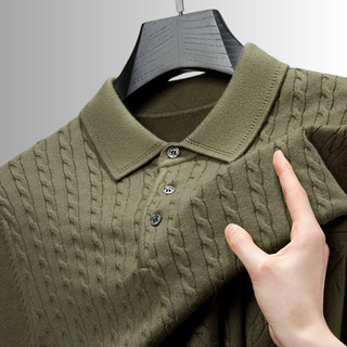 FMECB- Premium Knit Polo Sweater