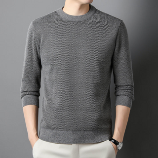 FMECB- Herringbone Crewneck Sweater