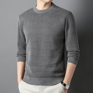 FMECB- Herringbone Crewneck Sweater