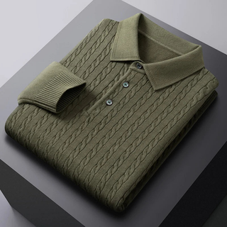 FMECB- Premium Knit Polo Sweater