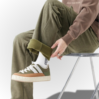FMECB- Woolen Corduroy Cargo Pants