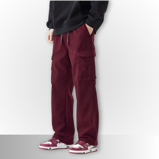 FMECB- Woolen Corduroy Cargo Pants