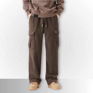 FMECB- Woolen Corduroy Cargo Pants