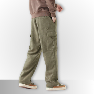 FMECB- Woolen Corduroy Cargo Pants