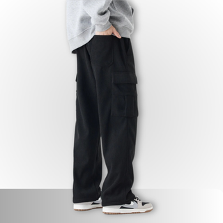 FMECB- Woolen Corduroy Cargo Pants