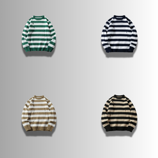 FMECB- Ripped Striped Sweater