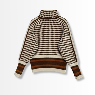 FMECB- Houndstooth zip-up